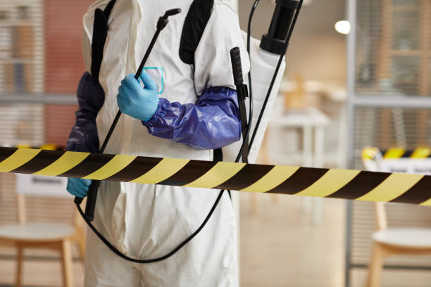Professional Biohazard technician working in Havana, AR
